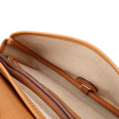 Hermes Sac Colorado PM Shoulder Bag Toile H Leather Ivory Brown — view 8