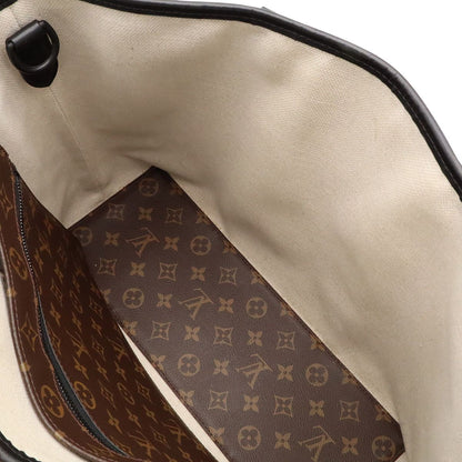 Louis Vuitton Monogram Macassar Weekend Tote PM 2-Way Shoulder Bag — view 8