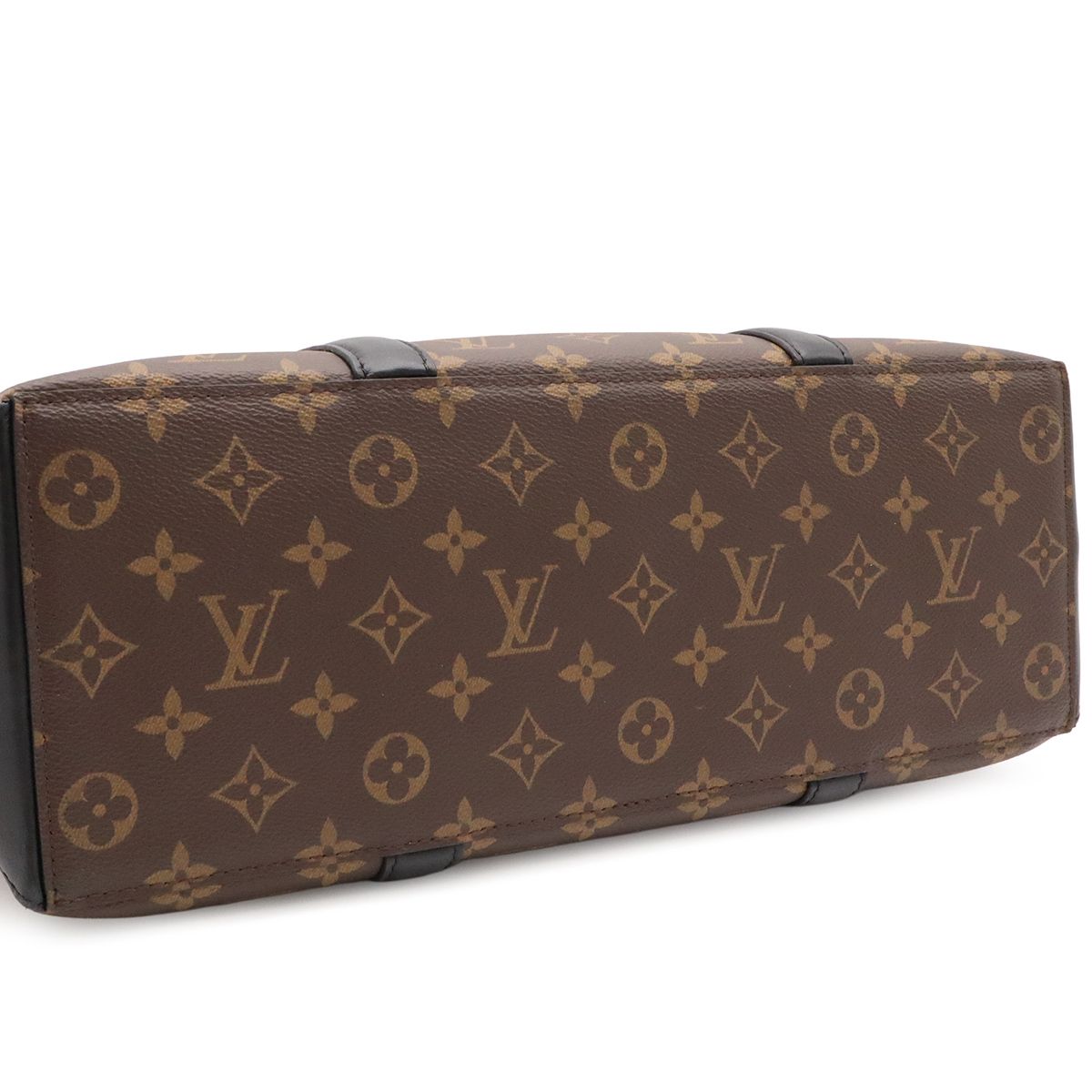 Louis Vuitton Monogram Macassar Weekend Tote PM 2-Way Shoulder Bag — view 7