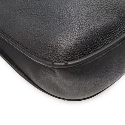 Hermes Evelyne I 1 GM Shoulder Bag Togo Leather Black Gold — view 3