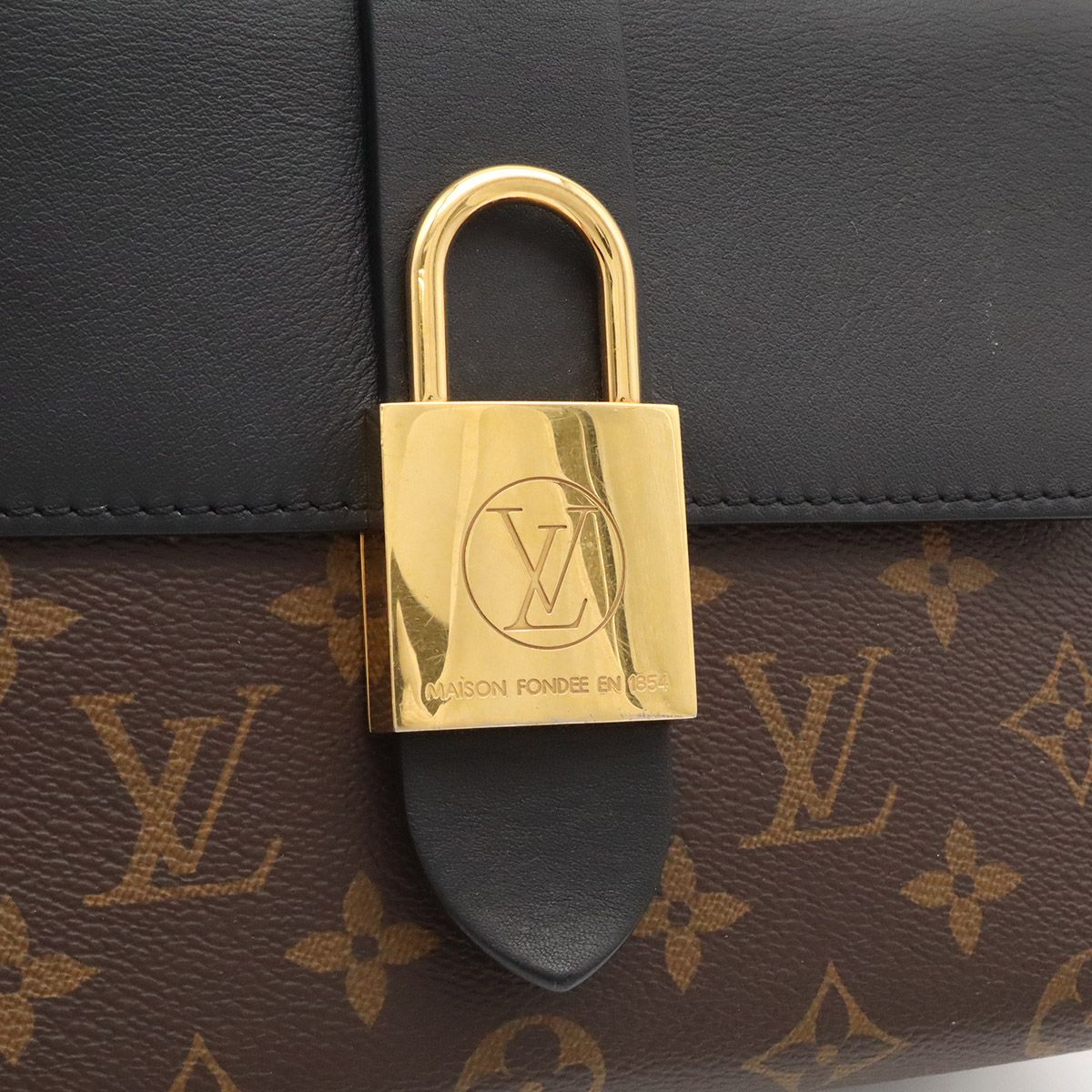 Louis Vuitton Monogram Locky BB Mini Bag 2-Way Crossbody Noir Black — view 6