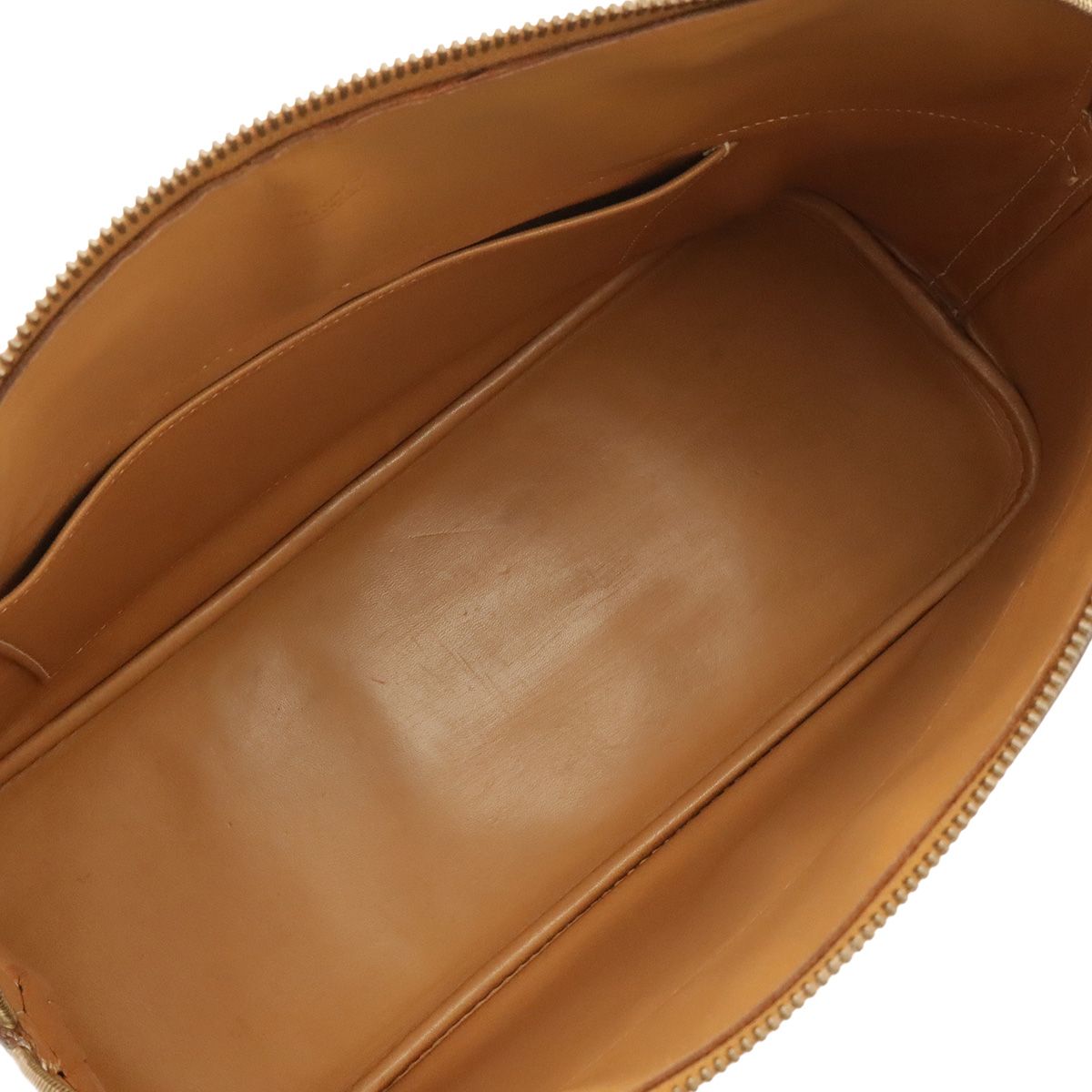 Hermes Bolide 35 2-Way Shoulder Bag Leather Brown Gold — view 7