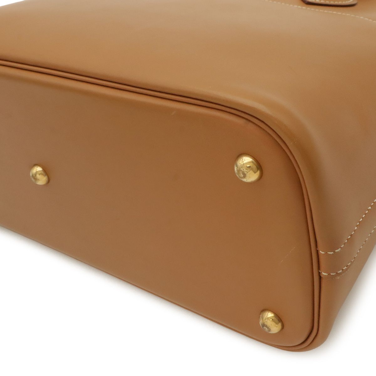 Hermes Bolide 35 2-Way Shoulder Bag Leather Brown Gold — view 3