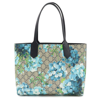 Gucci GG Blooms Supreme Reversible Tote Shoulder Bag Floral Pattern Flower