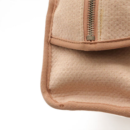 Chanel Deauville Bowling Bag 2-Way Chain Canvas Pink Silver — view 4