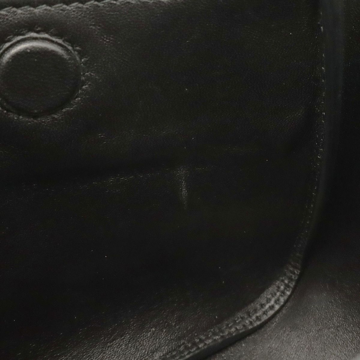 Prada Small Leather Tote Mini White Gold — view 6