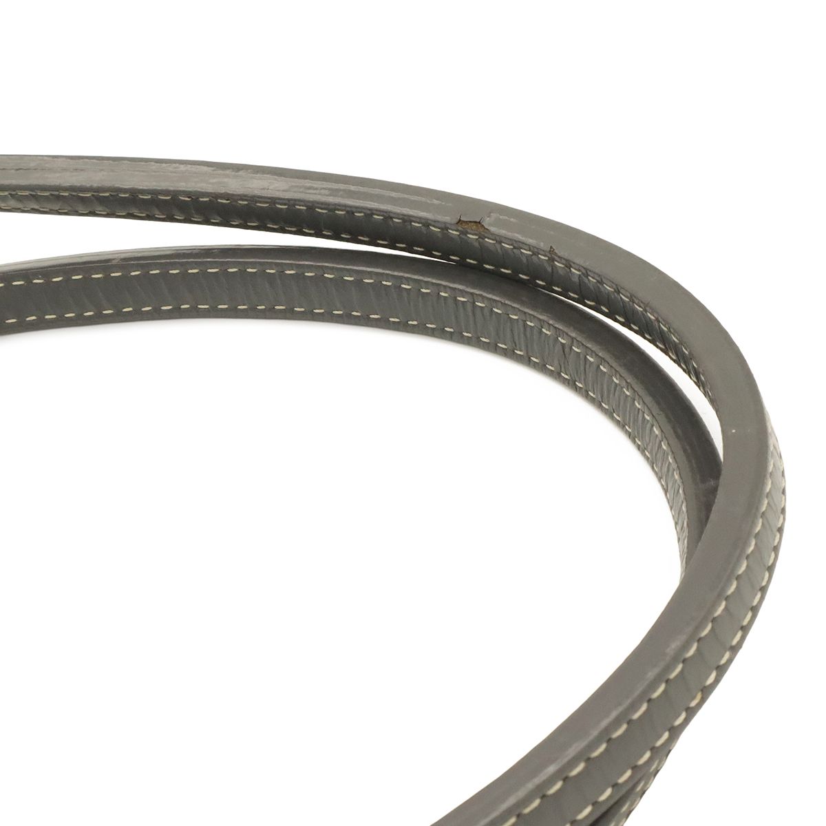 Goyard Saint Louis GM Tote Large Shoulder Bag Leather Gray White — view 6