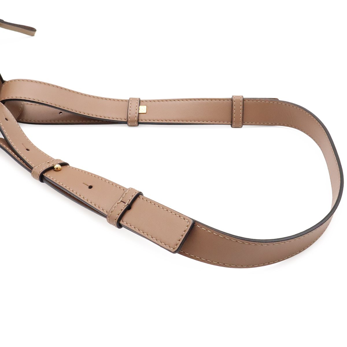 Loewe Hammock Small 2-Way Shoulder Bag Crossbody Leather Greige Gold — view 5