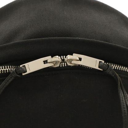Saint Laurent Paris YSL Backpack Canvas Leather Black — view 7