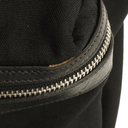 Saint Laurent Paris YSL Backpack Canvas Leather Black — view 5