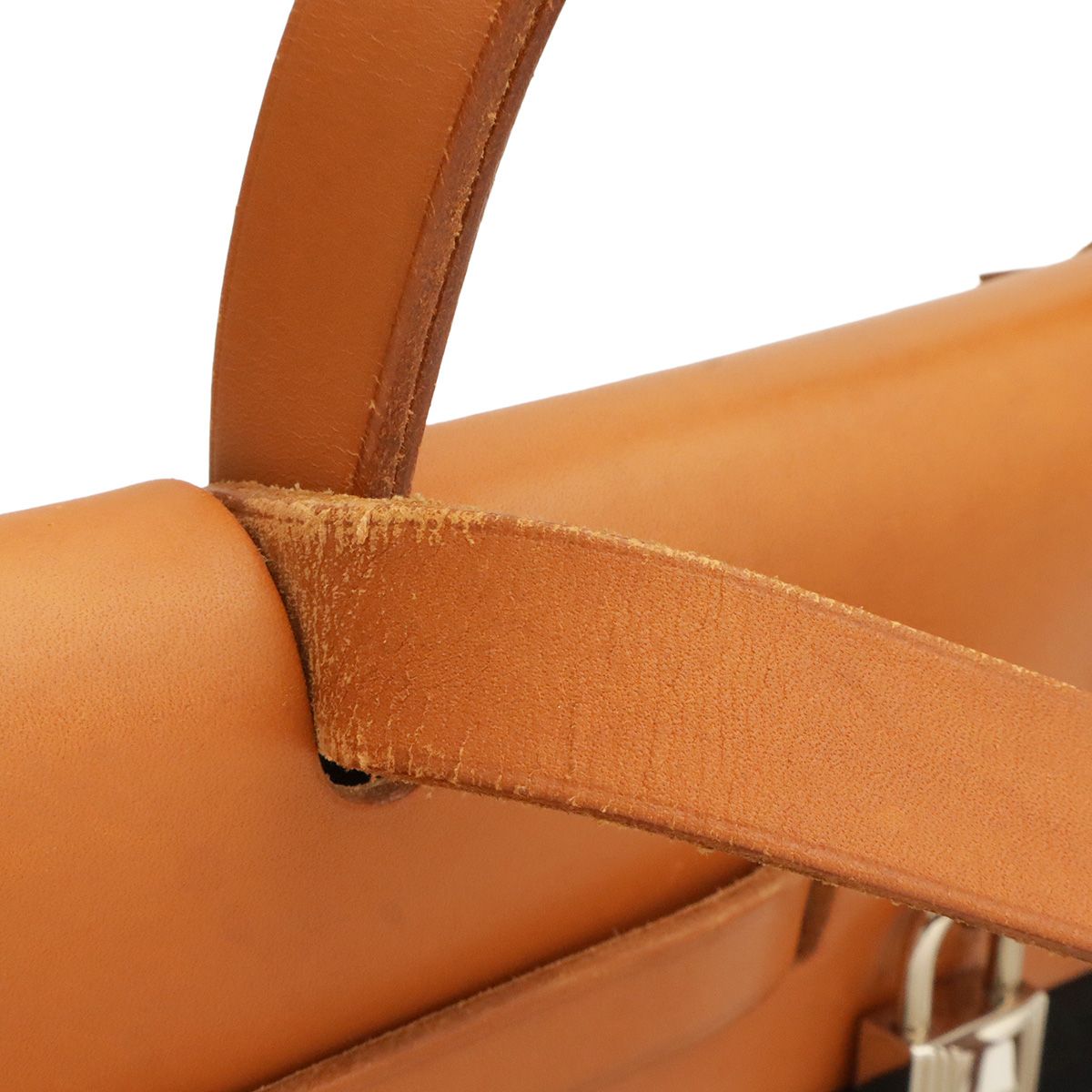Hermes Herbag PM 2-Way Shoulder Bag Toile Officier GM Black Brown Beige — view 4
