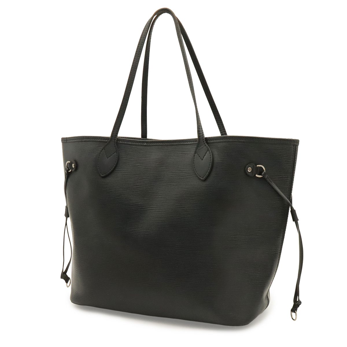 Louis Vuitton Epi Neverfull MM Tote Shoulder Bag Leather Noir Black — view 2