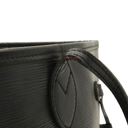 Louis Vuitton Epi Neverfull MM Tote Shoulder Bag Leather Noir Black — view 6