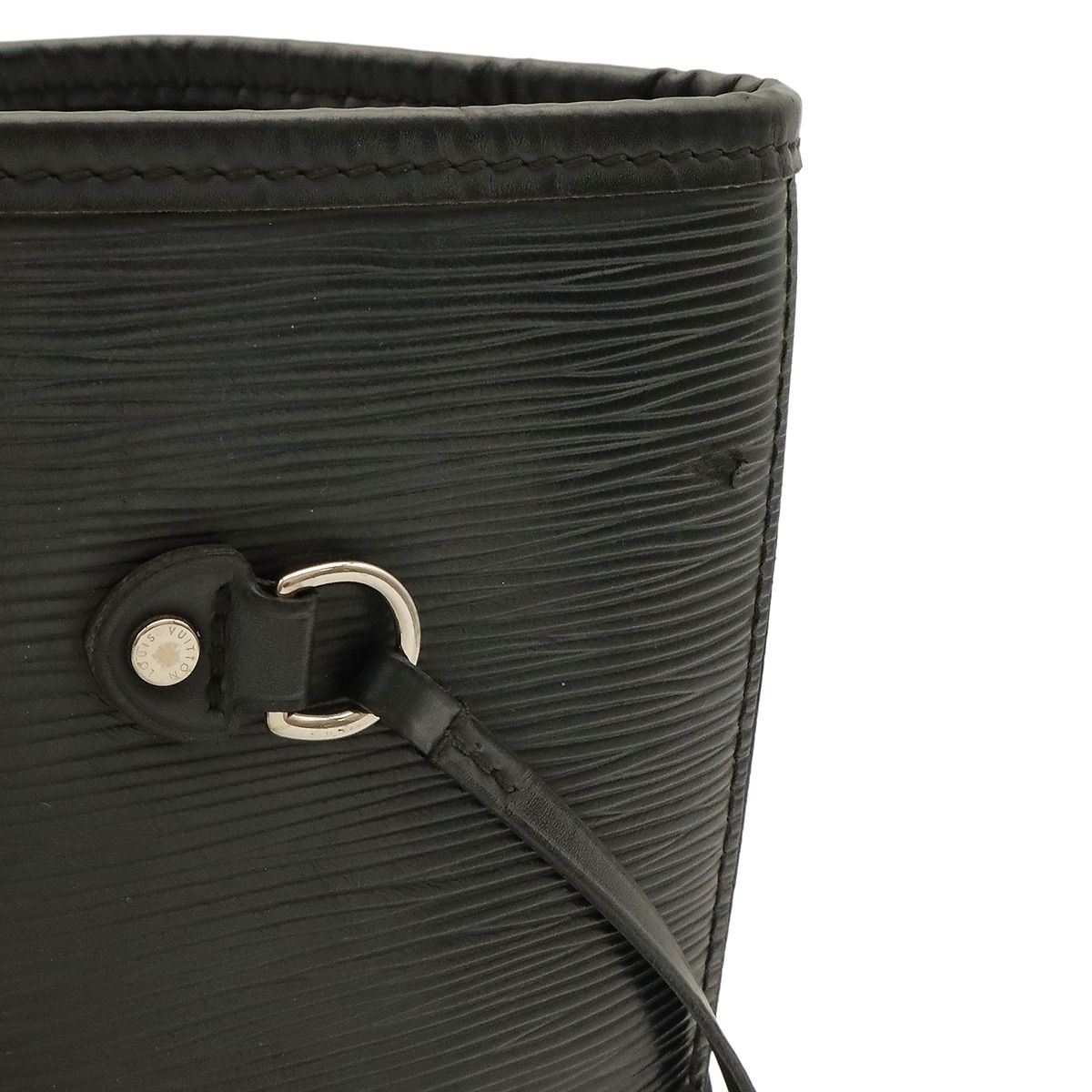 Louis Vuitton Epi Neverfull MM Tote Shoulder Bag Leather Noir Black — view 4
