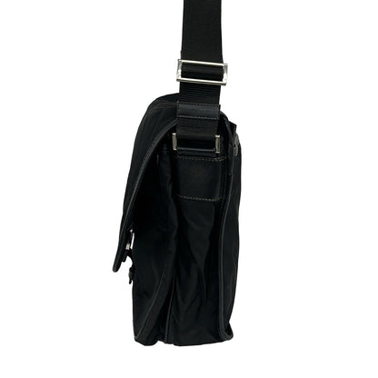 Prada Shoulder Bag Black Leather — view 4
