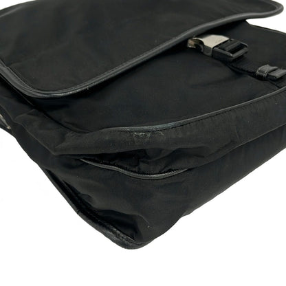 Prada Shoulder Bag Black Leather — view 6
