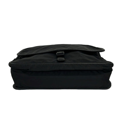 Prada Shoulder Bag Black Leather — view 5