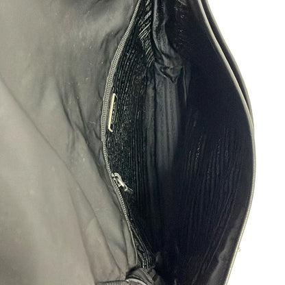 Prada Shoulder Bag Black Leather — view 7
