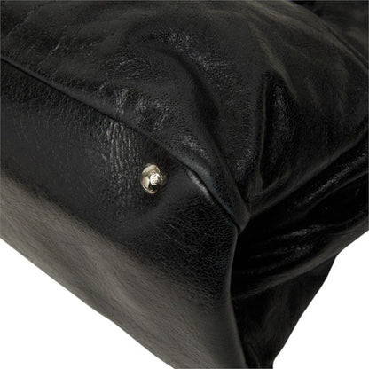 Miu Miu Vitello Shoulder Bag 2-Way Black Leather — view 6