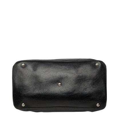 Miu Miu Vitello Shoulder Bag 2-Way Black Leather — view 3