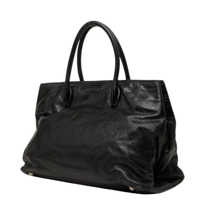 Miu Miu Vitello Shoulder Bag 2-Way Black Leather — view 2