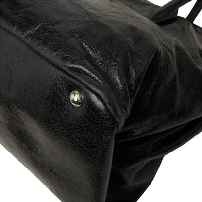 Miu Miu Vitello Shoulder Bag 2-Way Black Leather — view 4