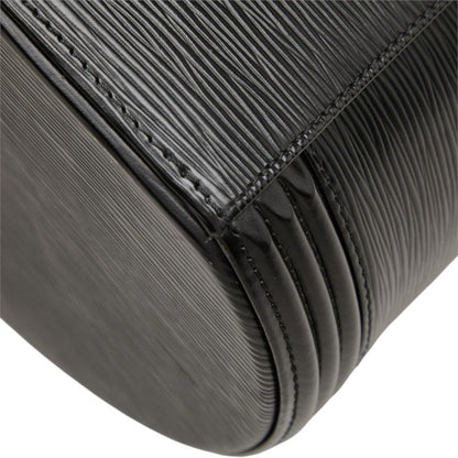 Louis Vuitton Epi Cannes Vanity Bag Handbag Noir Black Leather — view 6