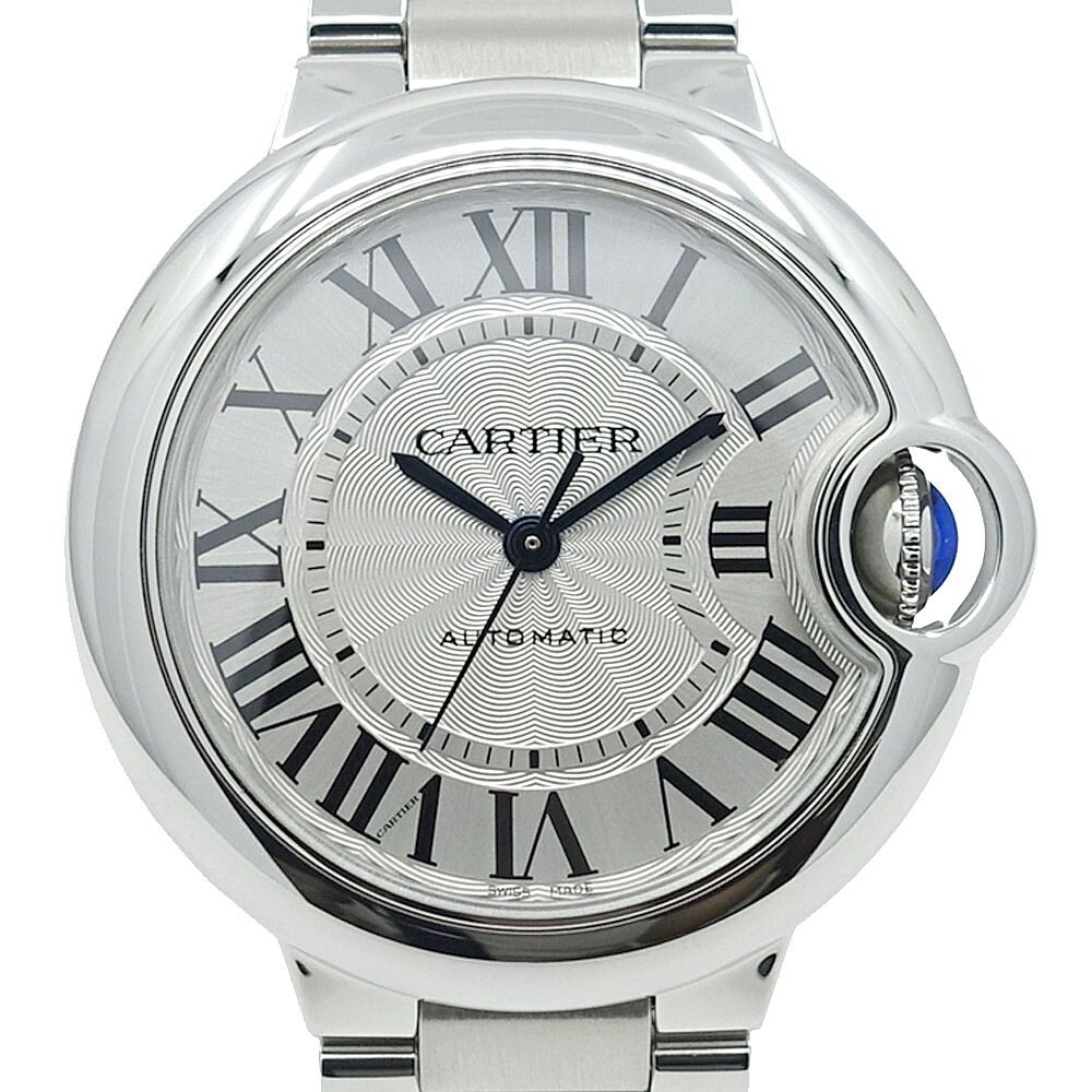 Cartier Watch Ballon Bleu 33 Silver Dial SS Automatic