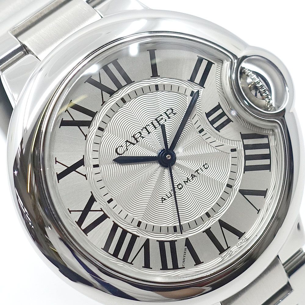 Cartier Watch Ballon Bleu 33 Silver Dial SS Automatic — view 2