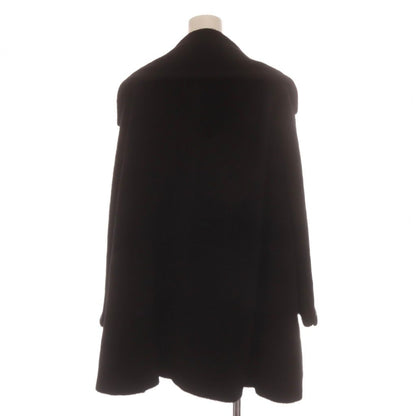 Max Mara Wool Coat Alpaca Blend Black 42 — view 2