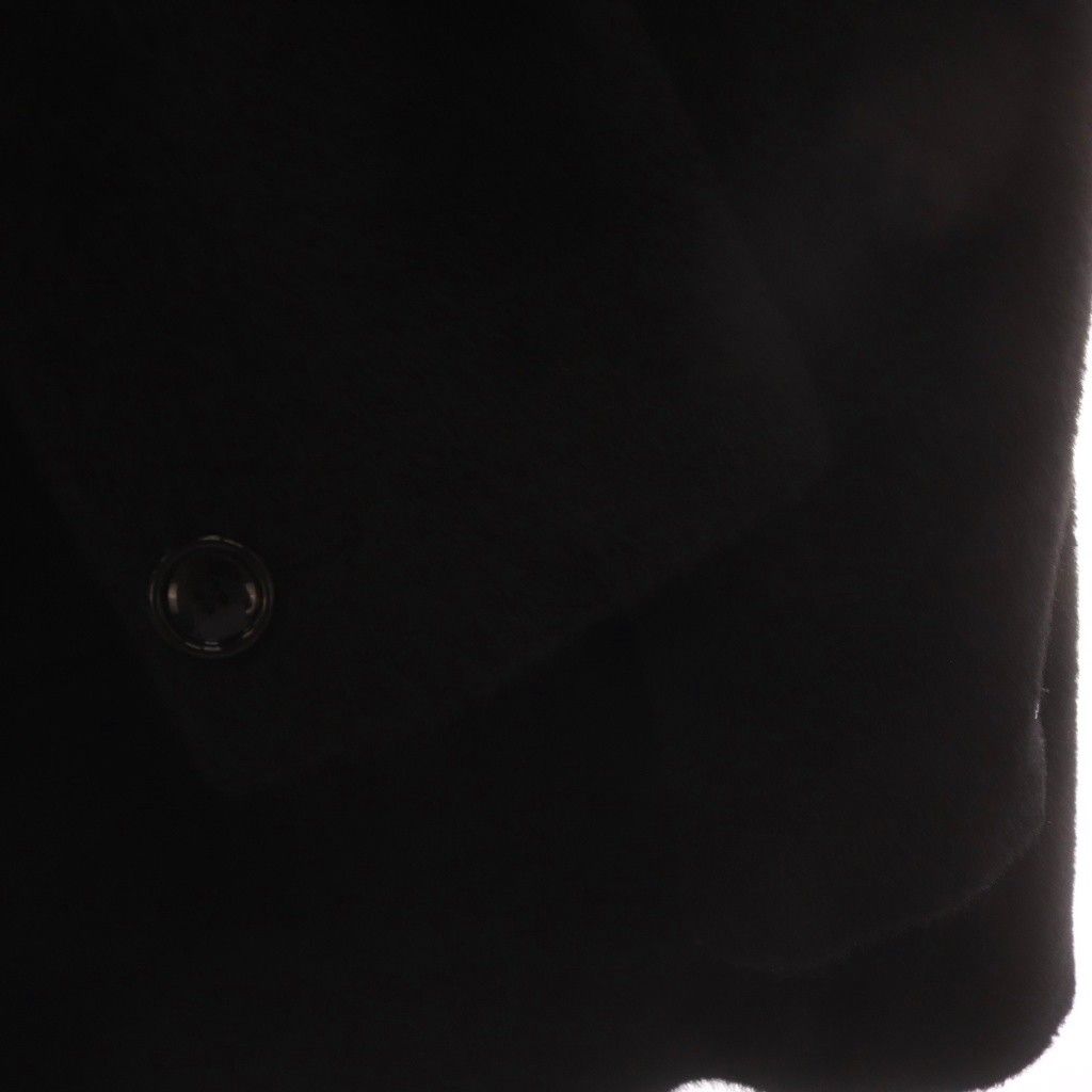 Max Mara Wool Coat Alpaca Blend Black 42 — view 6