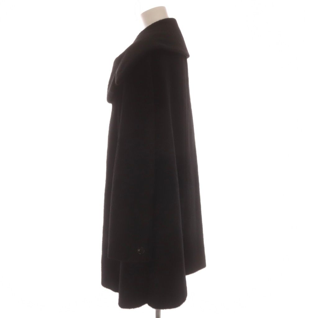Max Mara Wool Coat Alpaca Blend Black 42 — view 3