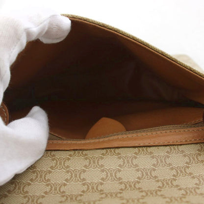 Celine Macadam Handbag Canvas Beige — view 6