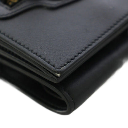 Balenciaga Neo Classic Wallet Trifold Leather Black — view 8