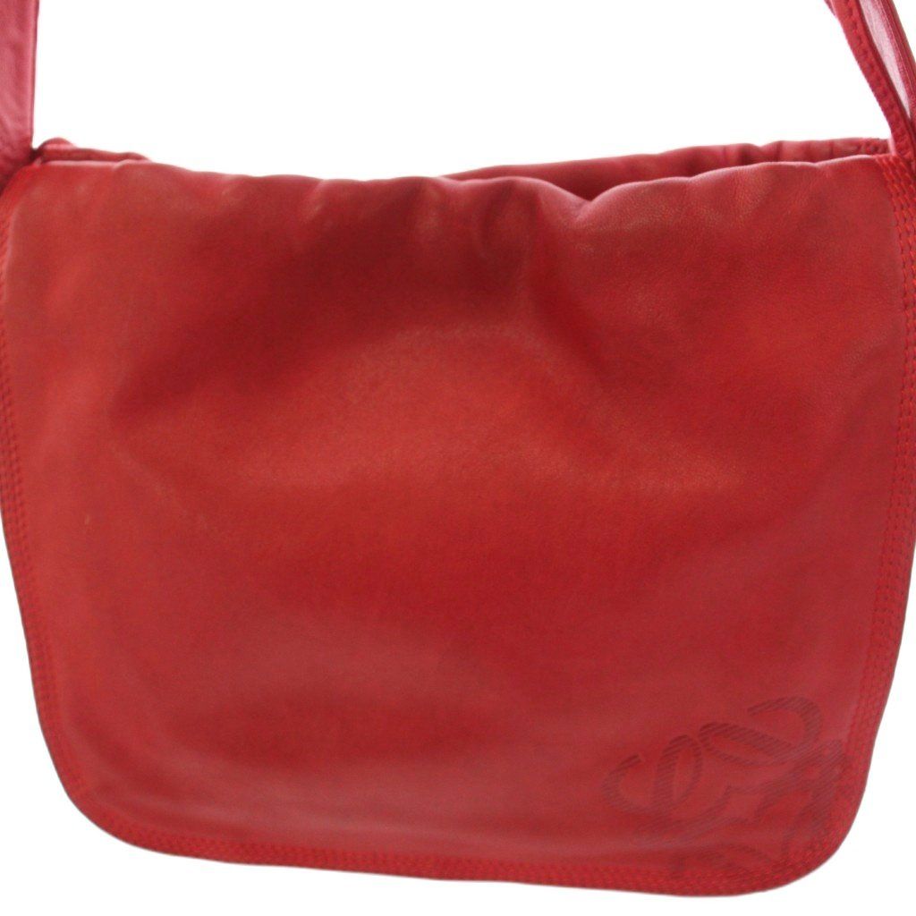 Loewe Vintage Anagram Shoulder Bag Leather — view 7