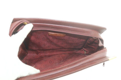 Cartier Must Line Clutch Leather Bordeaux — view 4