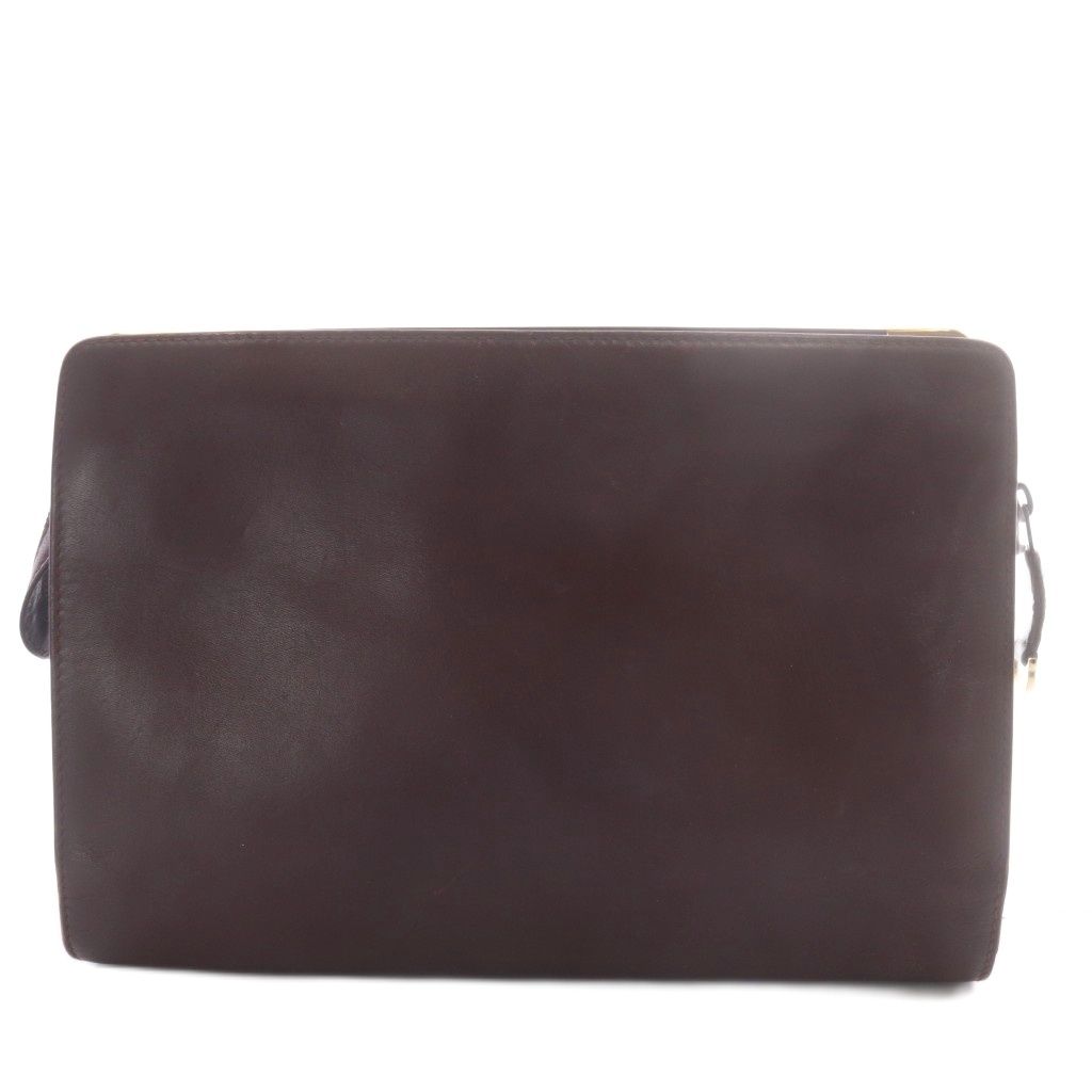 Cartier Must Line Clutch Leather Bordeaux — view 2