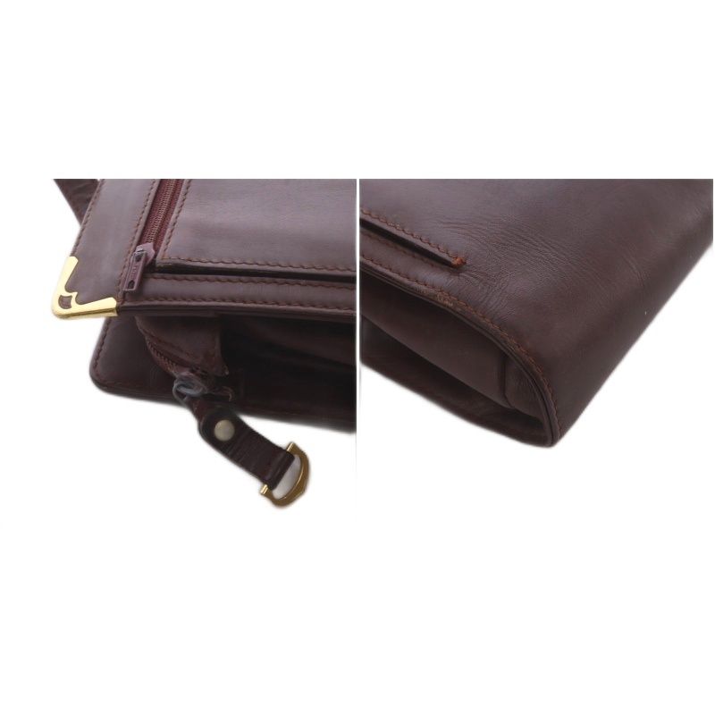Cartier Must Line Clutch Leather Bordeaux — view 7