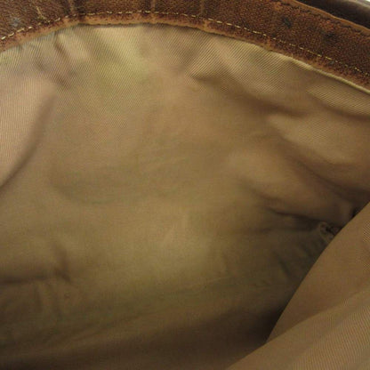 Loewe Vintage Clutch Suede Leather Anagram Embossed Brown — view 7