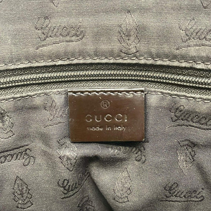 Gucci Tote Sherry GG Pattern Beige Dark Brown Multi Leather — view 8