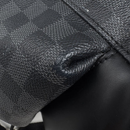 Louis Vuitton Christopher MM Backpack Damier Graphite Noir — view 6