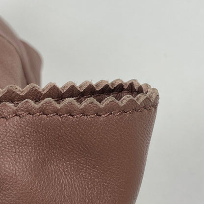 Loewe Nappa Aire Handbag Anagram Leather Pink Beige — view 6