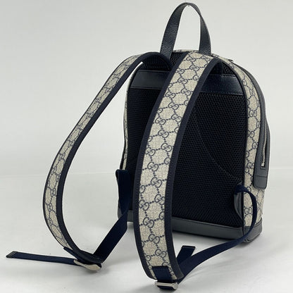 Gucci Backpack Ophidia GG Small Sherry Line Web Supreme Navy — view 2