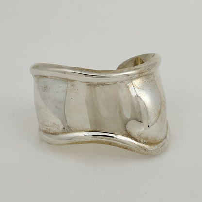 Tiffany & Co Bangle Small Bone Cuff Elsa Peretti for Left Hand 925 Sterling — view 2