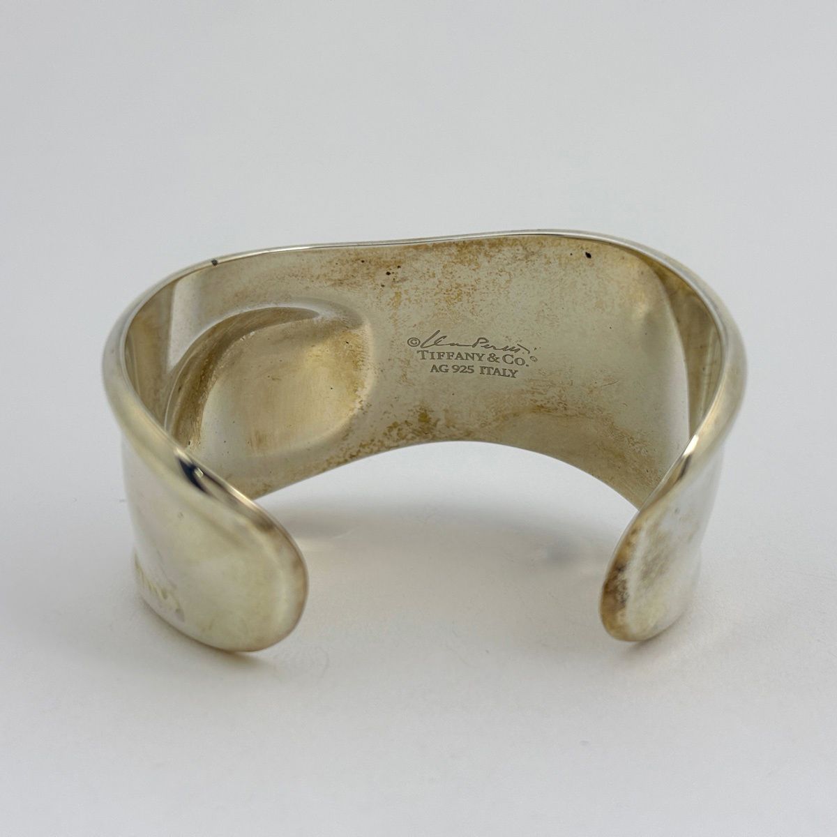 Tiffany & Co Bangle Small Bone Cuff Elsa Peretti for Left Hand 925 Sterling — view 3