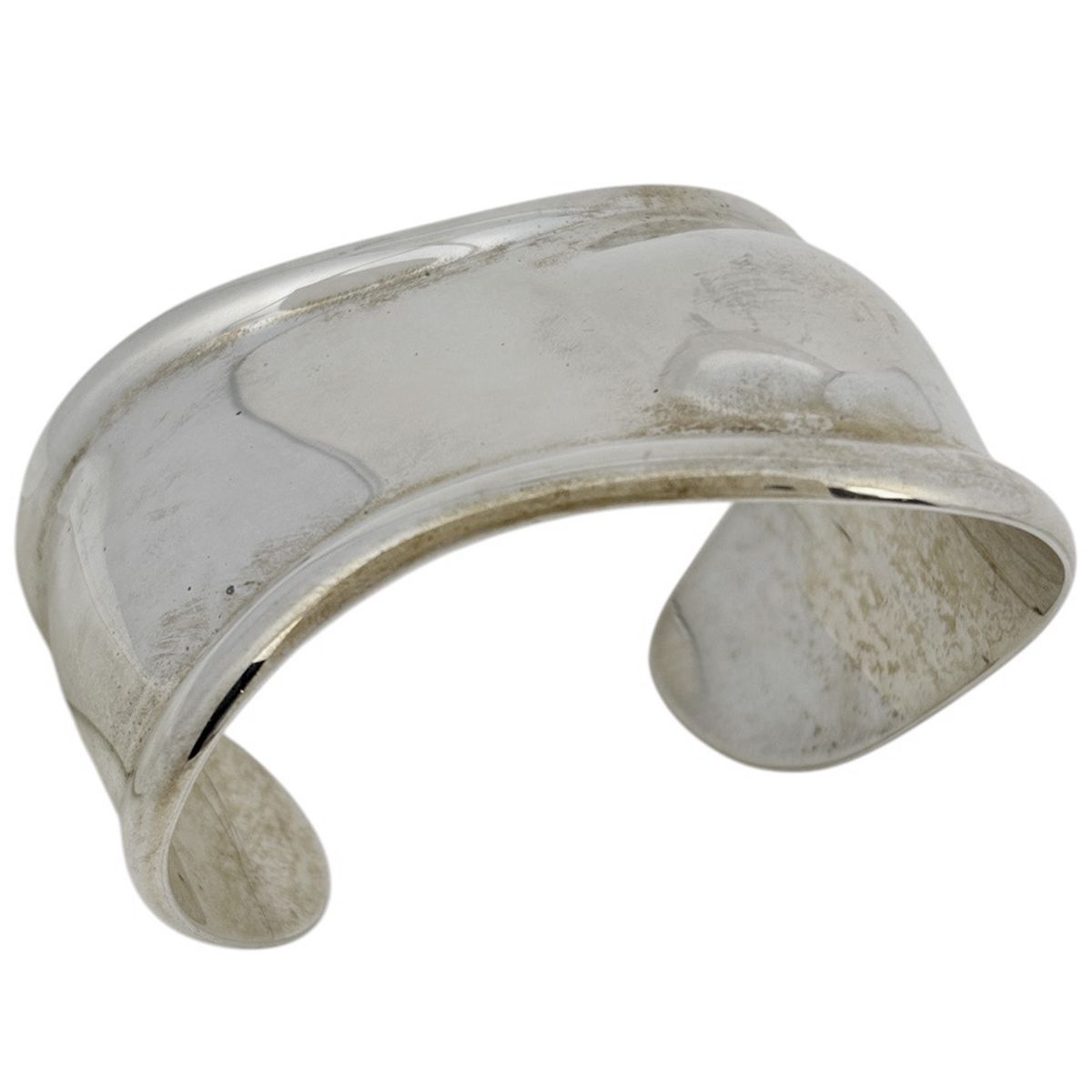 Tiffany & Co Bangle Small Bone Cuff Elsa Peretti for Left Hand 925 Sterling