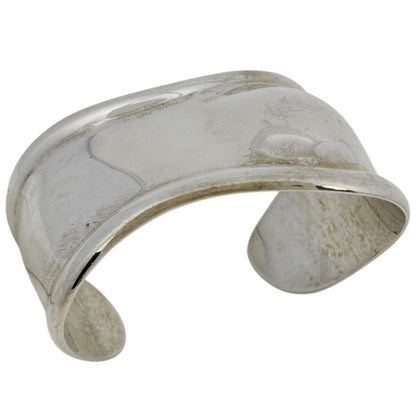 Tiffany & Co Bangle Small Bone Cuff Elsa Peretti for Left Hand 925 Sterling