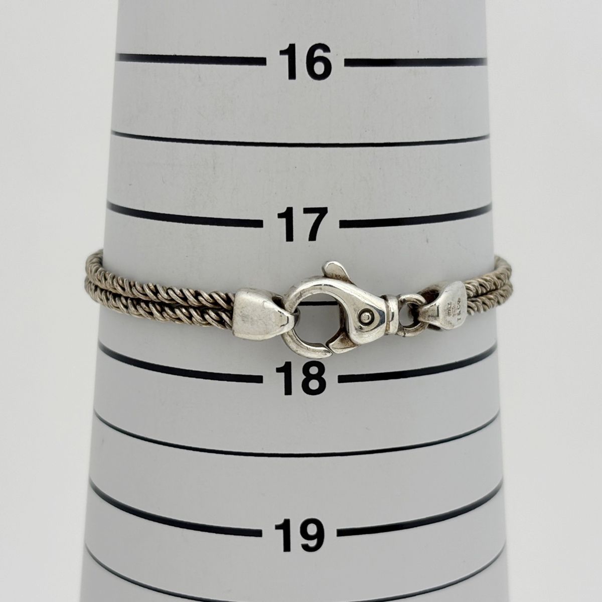 Tiffany & Co Bracelet Double Rope Star 925 Sterling Silver — view 4