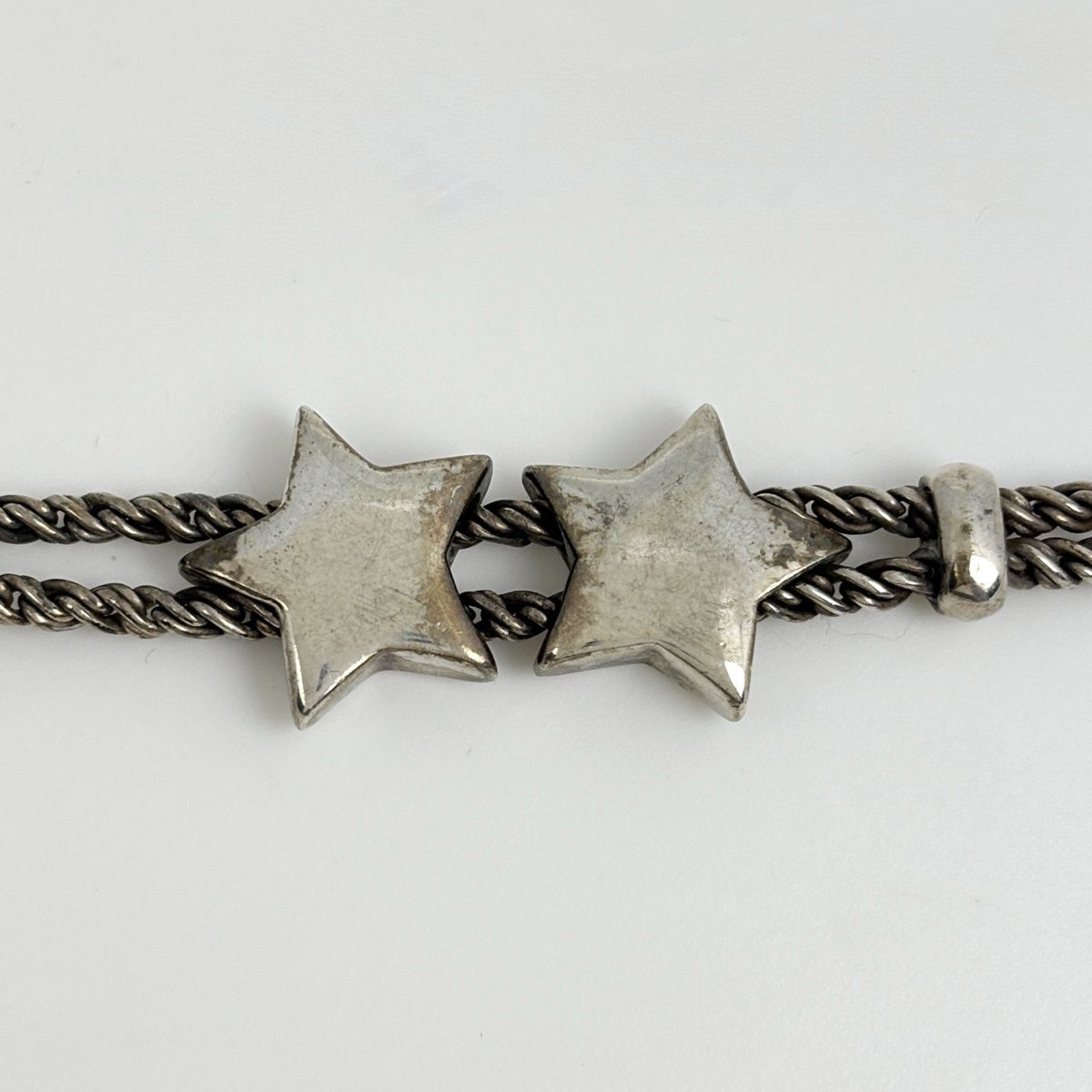 Tiffany & Co Bracelet Double Rope Star 925 Sterling Silver — view 2
