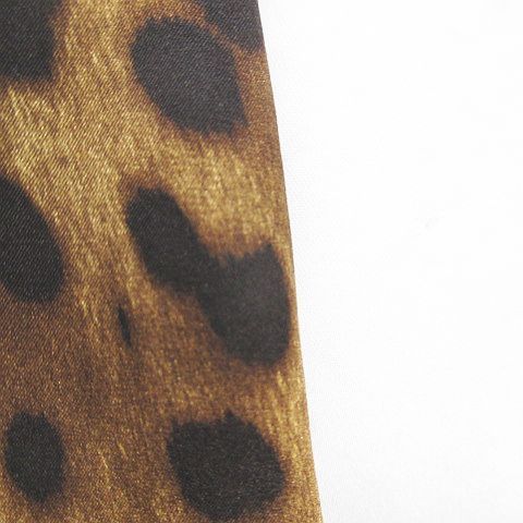 Dolce & Gabbana Leopard Print Animal Knee-Length Pencil Skirt — view 5